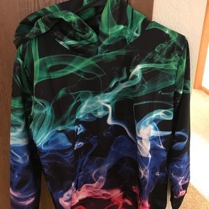 Multi-colored girls sweatshirt